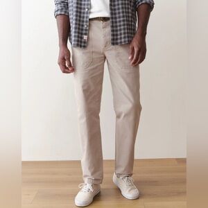 Marine Layer Men’s Utility Pant Light Gray 34x32